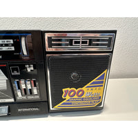 Needs Lovin' - VINTAGE 1980's Super Double Cassette AM/FM Boombox