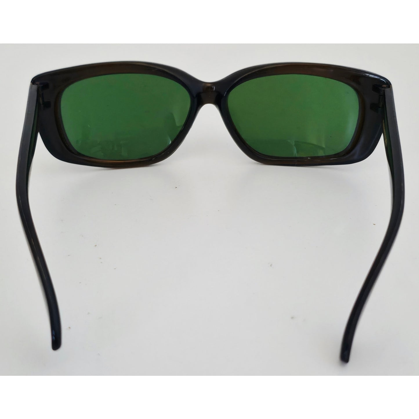 VINTAGE *NEW* 1970's Milsol Unisex Sunglasses Brown Frame Green Lens Italy