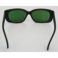 VINTAGE *NEW* 1970's Milsol Unisex Sunglasses Brown Frame Green Lens Italy