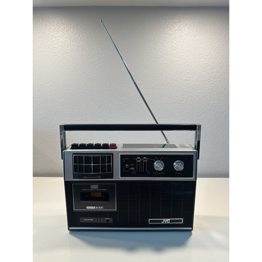Needs Lovin' - VINTAGE *PRISTINE* 1973 JVC 9425 FM/SW Cassette Recorder Boombox Japan