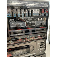 VINTAGE *NEW* 1980's General Sound GS-102S Portable Boombox w/TV