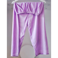 VINTAGE *NEW* 1960's ILGWU Women's Sleepwear Purple/Cream 2 Piece Size 40