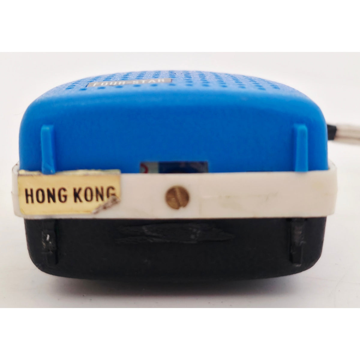 VINTAGE *NEW* 1960's Sakura FS-19 Blue/Black Solid State Micro Transistor Radio