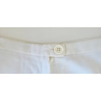 VINTAGE *NEW* 1960's Sirje of California Women's White Straight Leg Pants Sz 7/8
