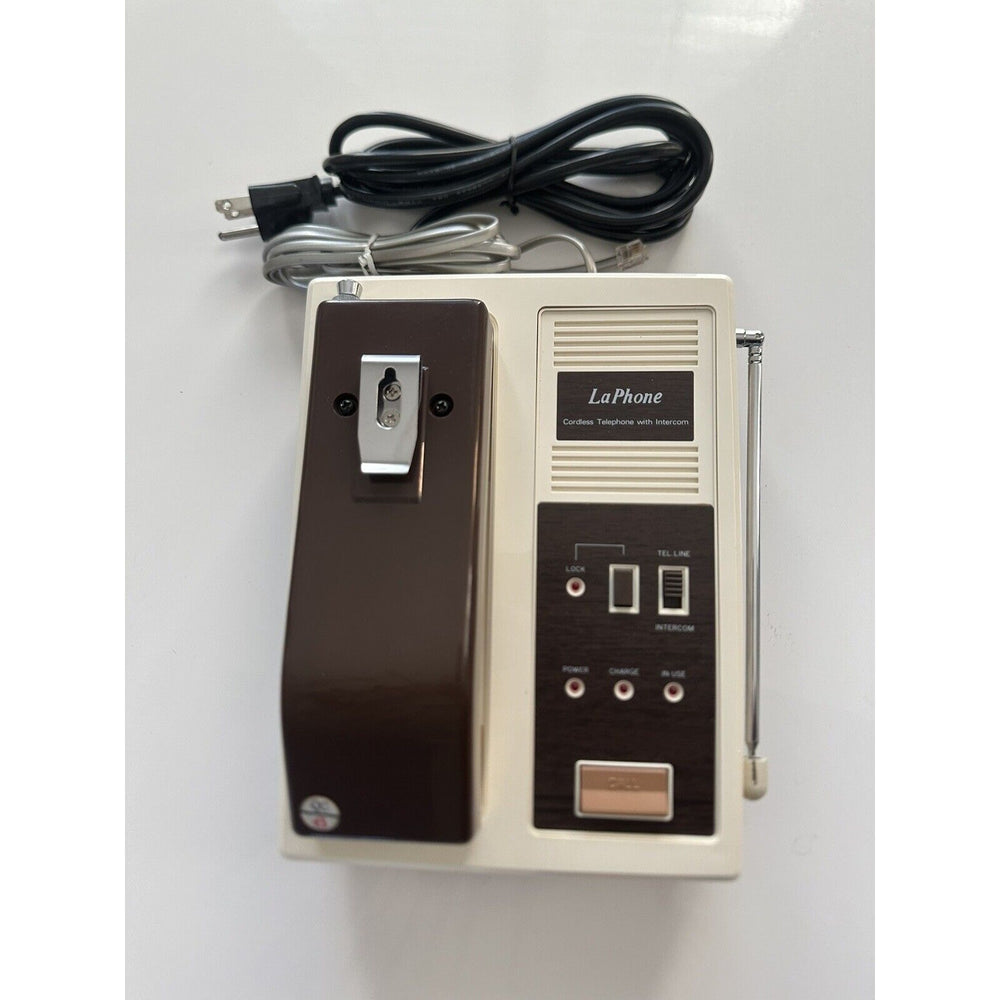VINTAGE *NEW* LaPhone Portable Cordless Telephone w/ Antenna