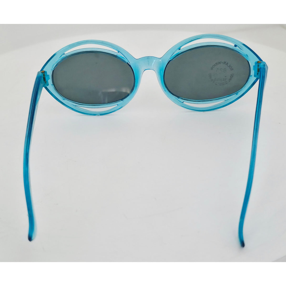 VINTAGE *NEW* 1970's Solarex Blue Frame with Gray Lens Sunglasses USA