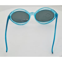 VINTAGE *NEW* 1970's Solarex Blue Frame with Gray Lens Sunglasses USA