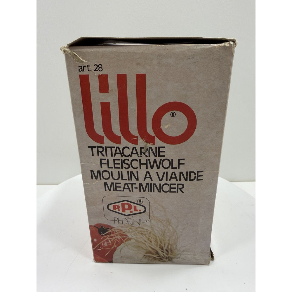 VINTAGE *NEW* 1970's Lillo Meat Mincer