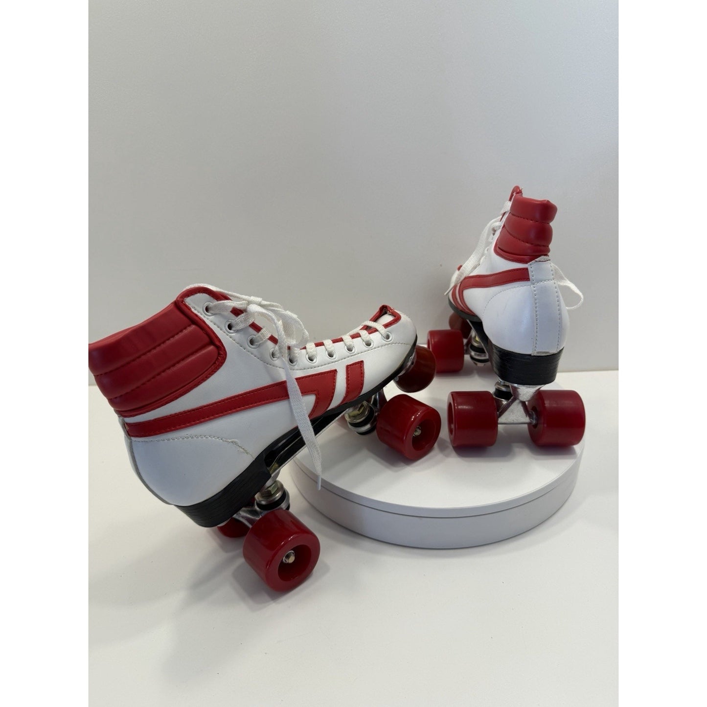 VINTAGE *NEW* 1970's Hot Shot Vinyl Demi-Boot Roller Skates-Men's 7/Women's 9