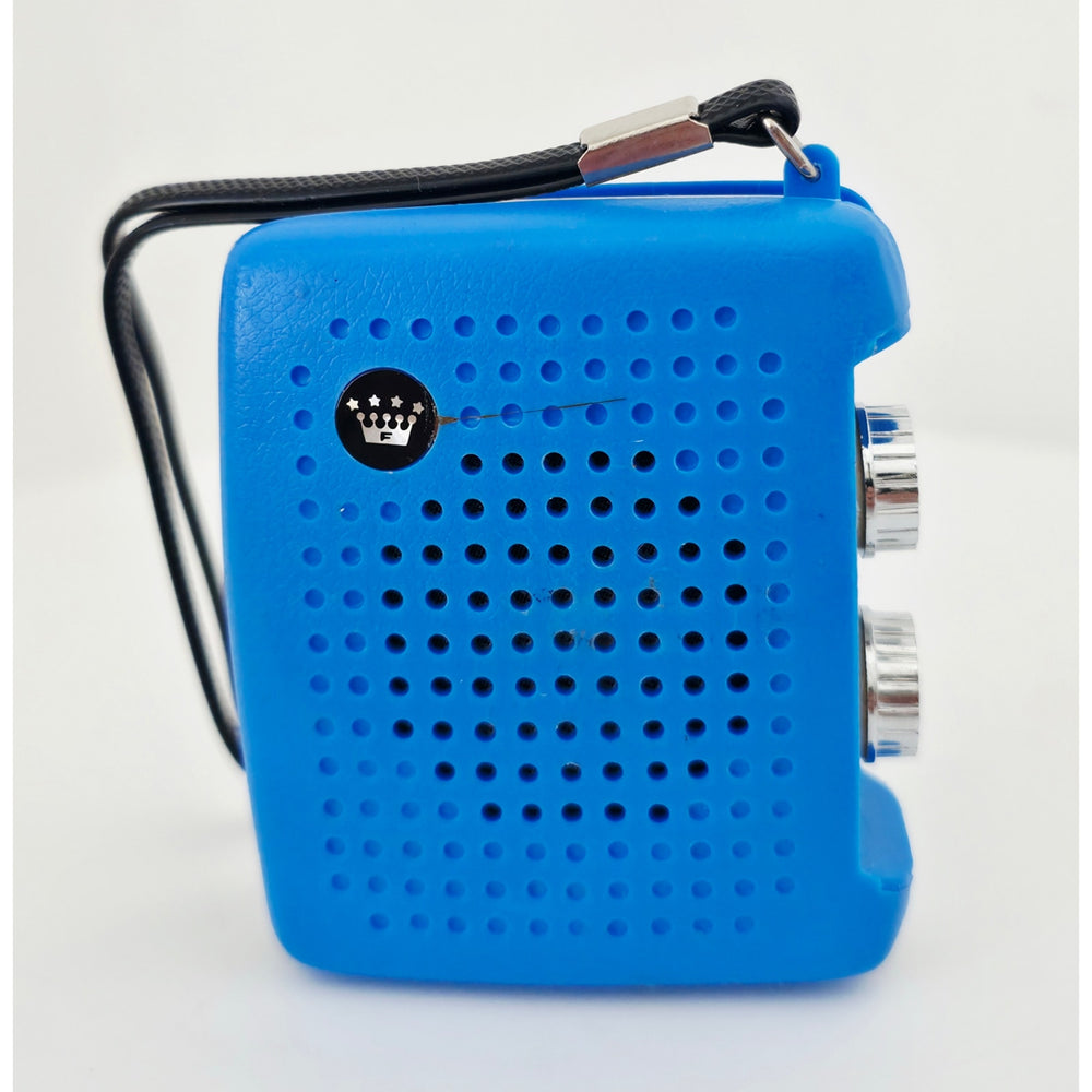 VINTAGE *NEW*1970's Four Star FS-7 Red Solid State AM Transistor Radio