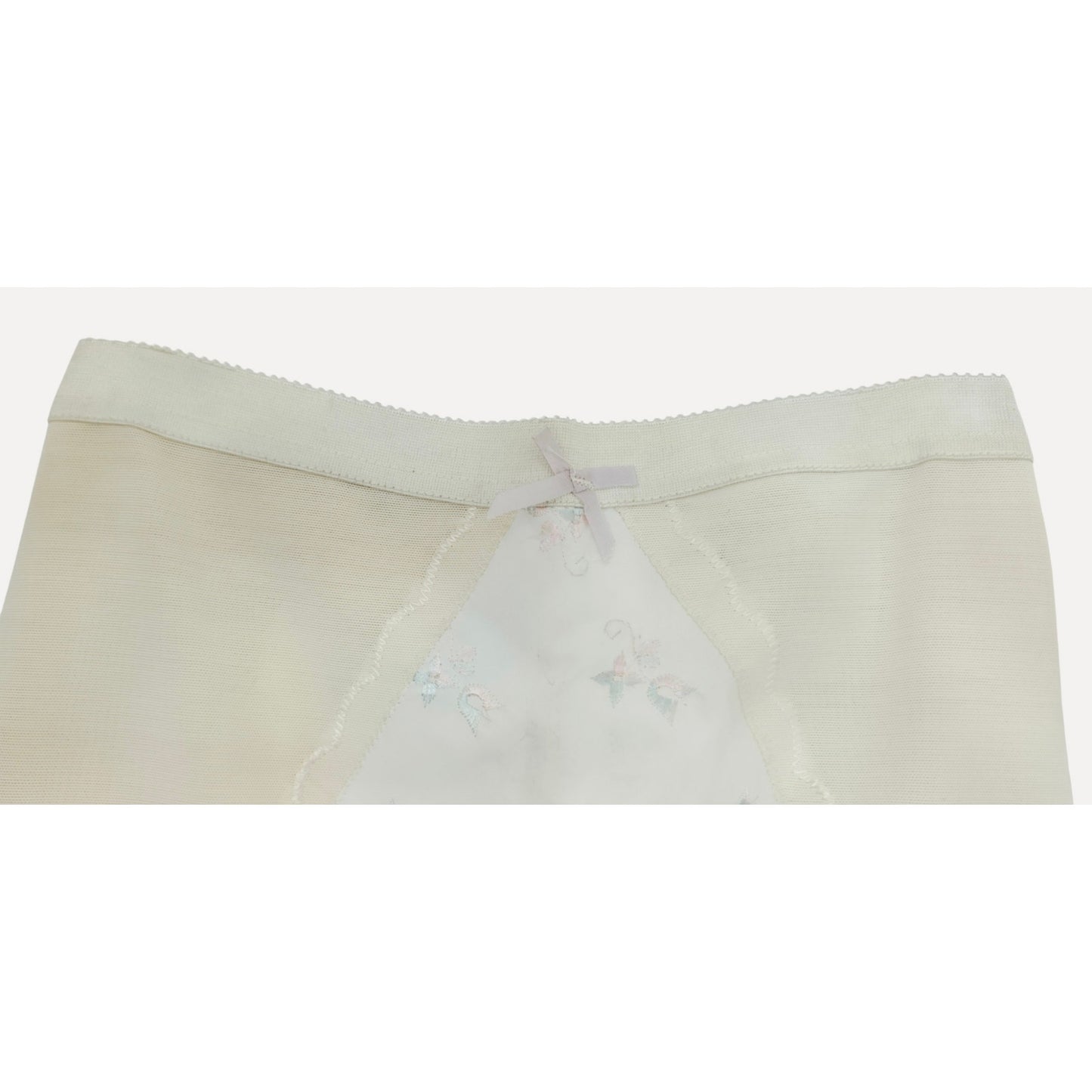 VINTAGE *NEW* 1960's Women's Cream Shapewear Girdle with Garters Size M