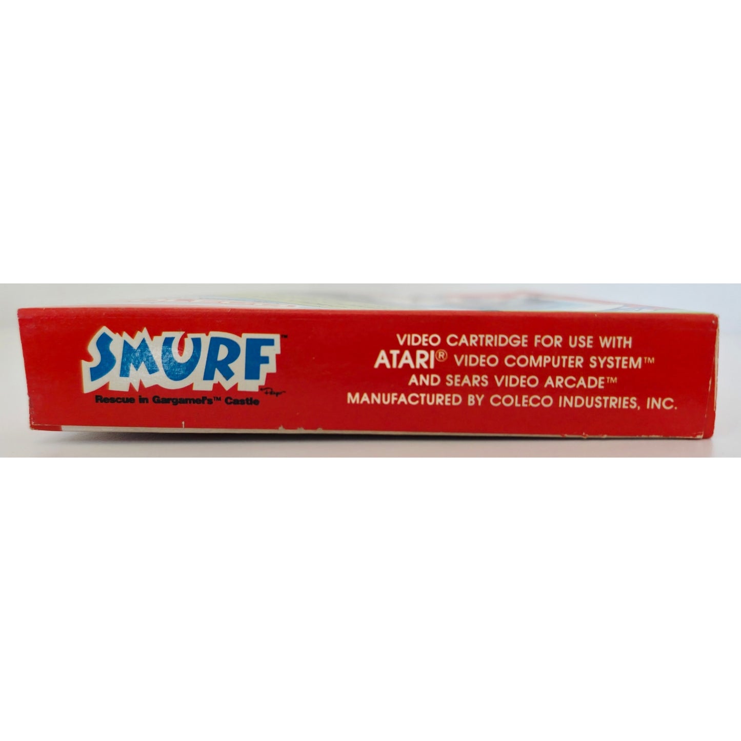 Vintage Atari 2600 SMURF: Gargamel's Castle - Coleco - Factory Sealed - Pristine