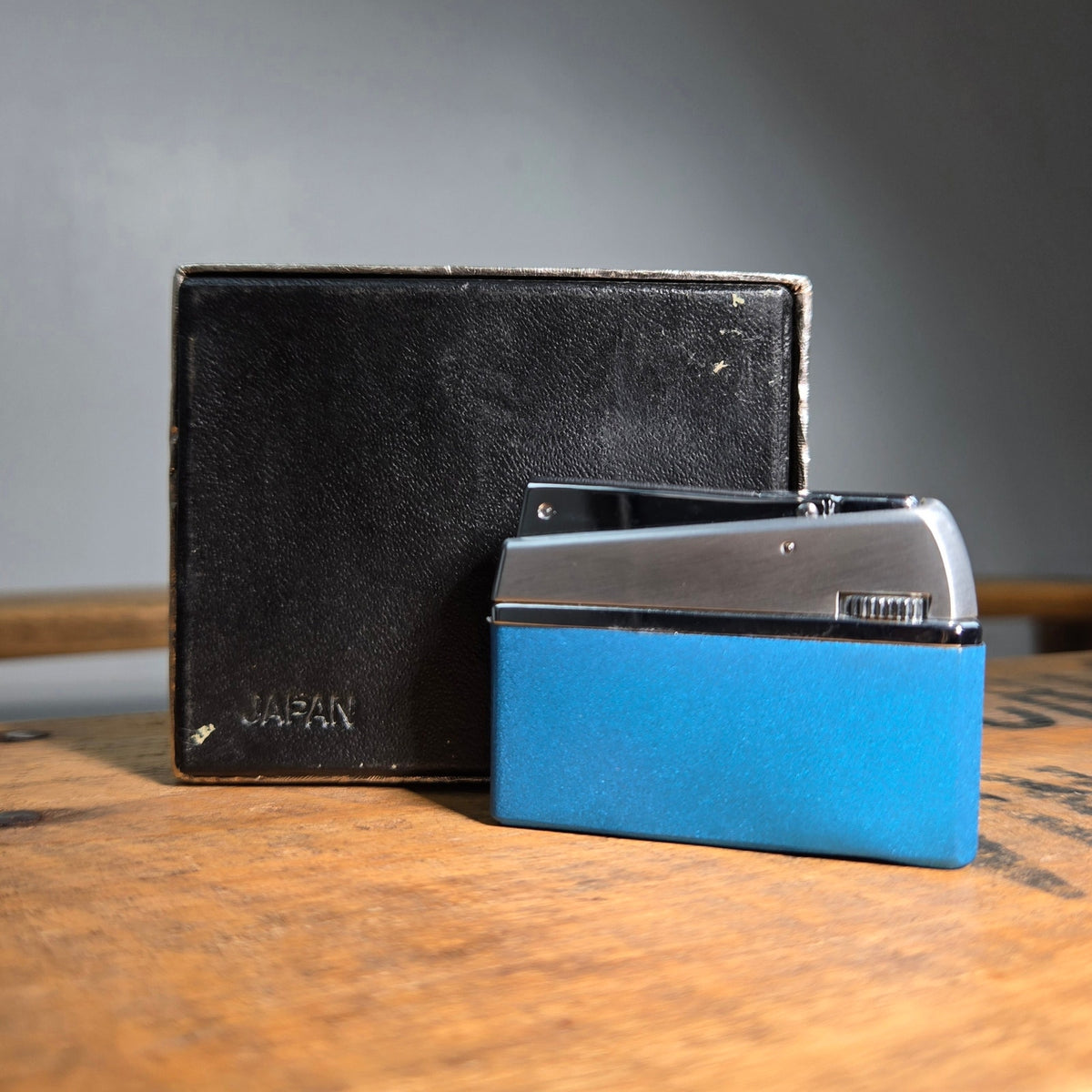 VINTAGE *NEW* 1950's Galaxie Blue Lighter Japan