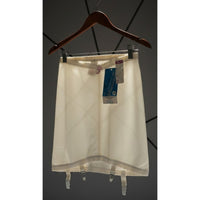 VINTAGE *PRISTINE* 1960's Cupid Women's White Shapewear Girdle w/ Garters Size M