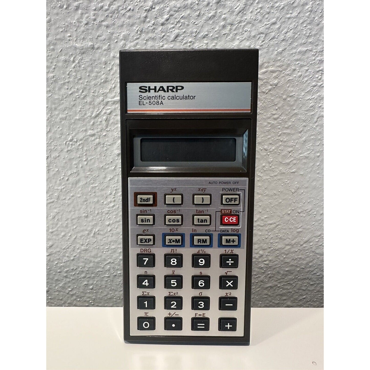 VINTAGE *NEW* Sharp EL-508A Scientific Digital Electronic Calculator
