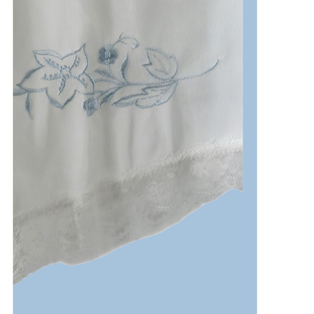 VINTAGE *NEW* 1960's Plymouth Women's White w/Blue Flowers Bloomers Panties Sz S
