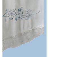 VINTAGE *NEW* 1960's Plymouth Women's White w/Blue Flowers Bloomers Panties Sz S