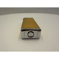 VINTAGE *NEW* 1950's Imperial Gold with Silver Design Super Lighter