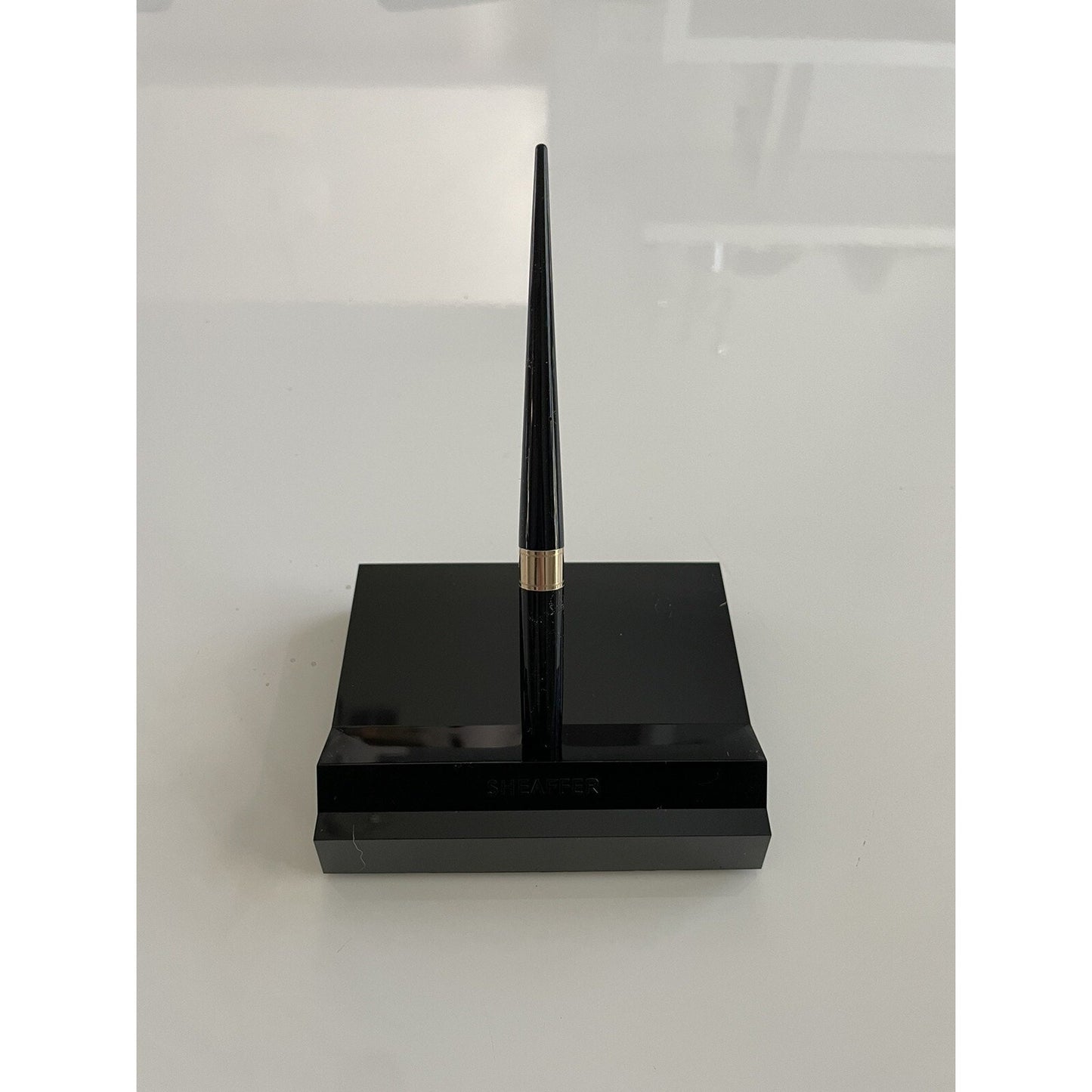 VINTAGE *NEW* 1970's Sheaffer Imperial Desk Set with Medium Point