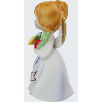 VINTAGE *NEW* 1960's March Birthday Angel Figurine Porcelain Made in Japan