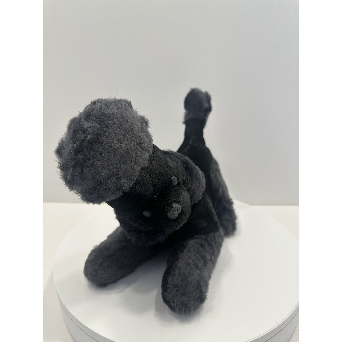VINTAGE *NEW* 1960's Four Star AM Stuffy Micro Transistor Radio Black Poodle Dog