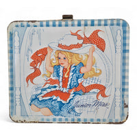VINTAGE *NEW* 1970's Aladdin 'Junior Miss' Metal Lunch Box