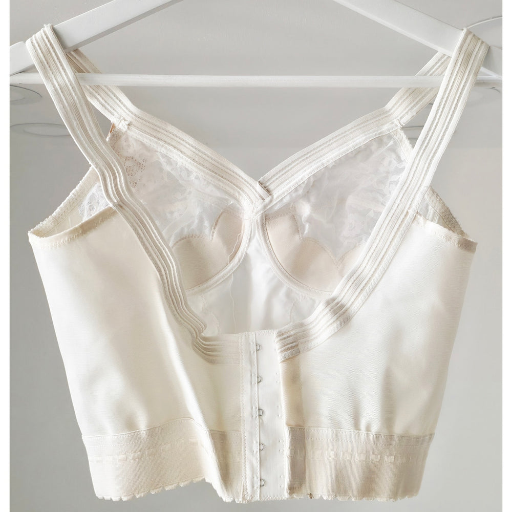 VINTAGE *NEW* 1960's Splendor Form Women's White Bustier Corset Bra Si ...