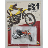 VINTAGE *NEW* 1981 Ridge Rider Orange Honda XR-75 Metal Scale Die-Cast Toy Motorcycle