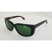 VINTAGE *NEW* 1970's Milsol Unisex Sunglasses Brown Frame Green Lens Italy