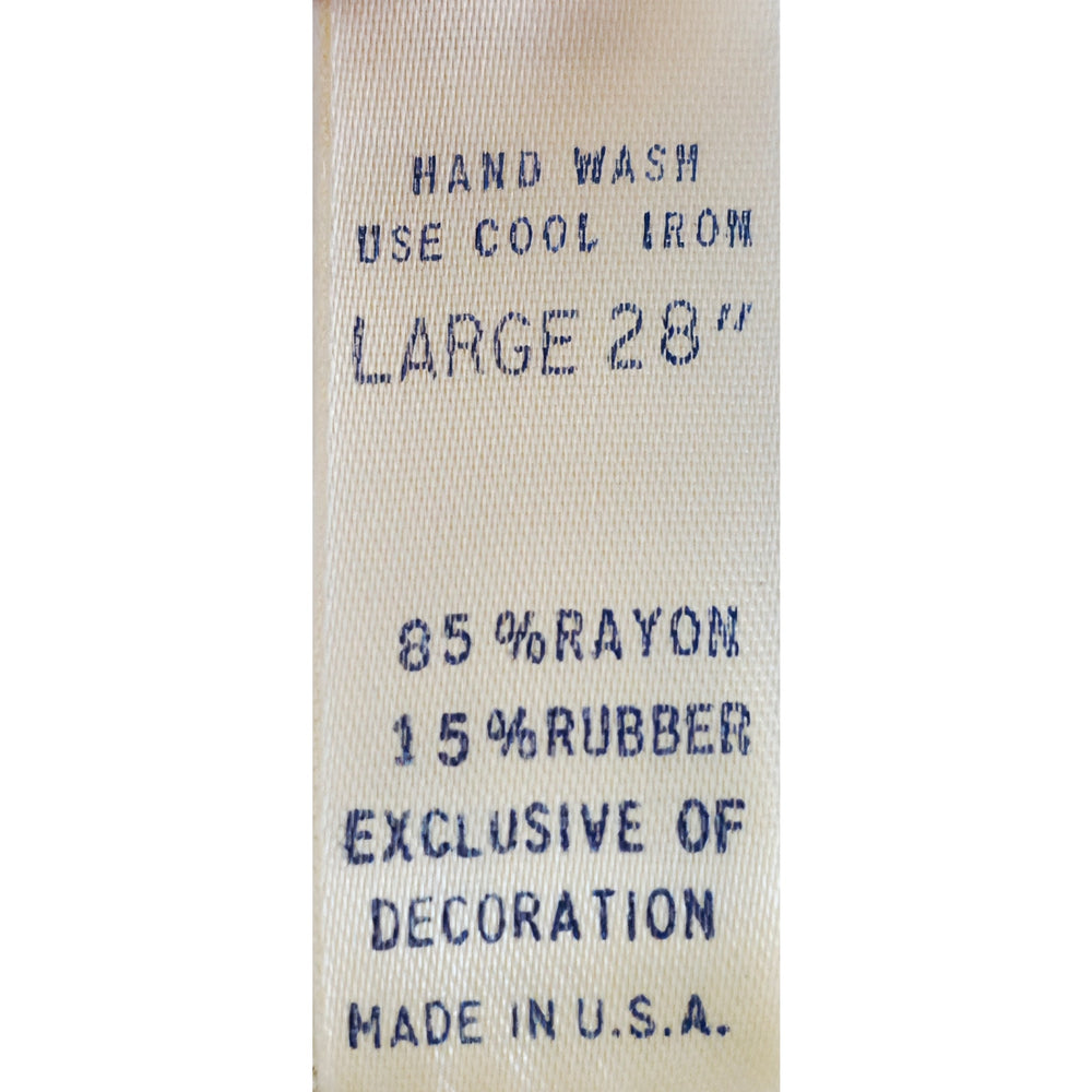 VINTAGE *NEW* 1960's Empire Foundation Women's Tom Boy Bikini Hugger Size L (28)