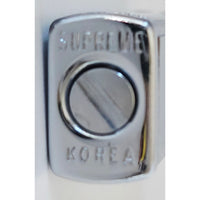 VINTAGE *NEW* 1960's Thin Silver Textured Lighter in Original Box by Supreme USA