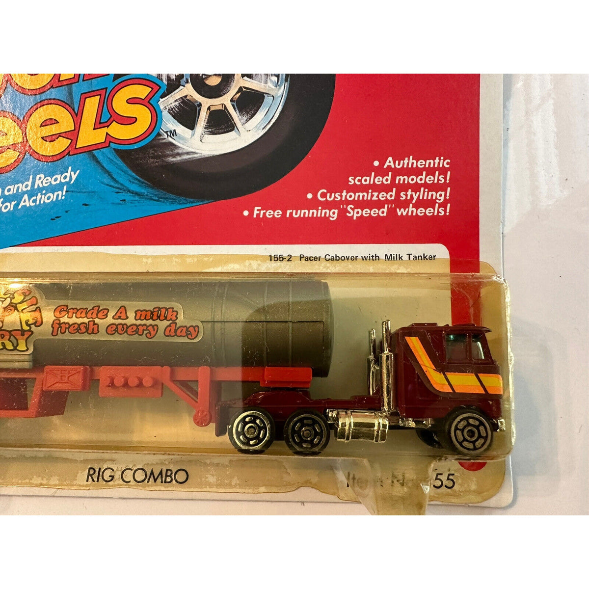 VINTAGE *NEW* 1981 Tough Wheels 1/100 Rig Combo Truck Bundle