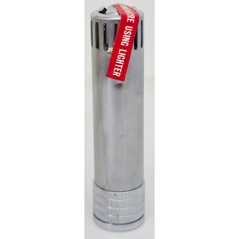 VINTAGE *NEW* 1960's Continental Silver Kwik-Fill Automatic Butane Lighter Japan