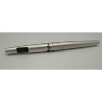 VINTAGE *NEW* 1960's Lady Sheaffer Brushed Steel Gold Accent Fountain Pen| Movie