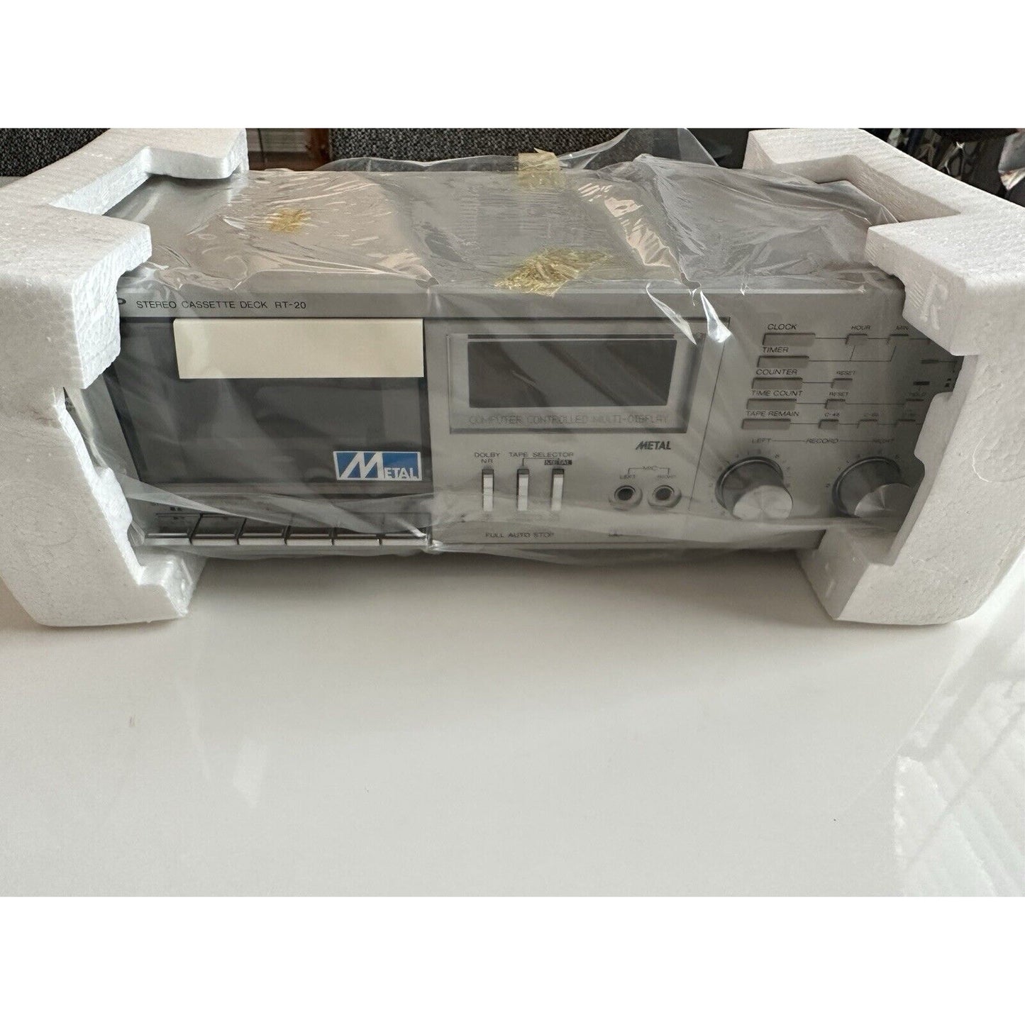 VINTAGE *NEW* Sharp RT-20 Stereo Cassette Tape Deck