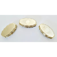 VINTAGE *NEW* 1970's Fashion Pill Boxes Two Blue & One Green (Set of 3)