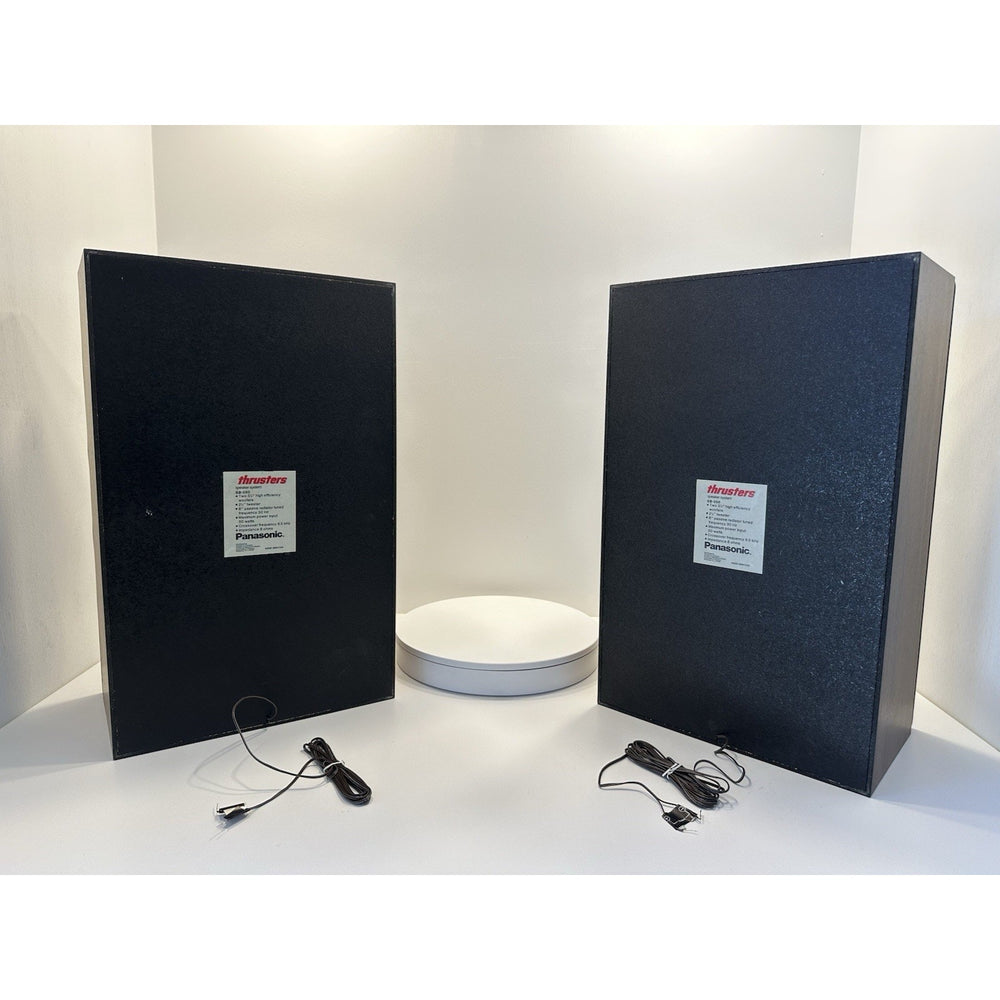 VINTAGE *NEW* 1980’s Panasonic SB-350-R 22" Thrusters Speaker Set