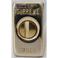 VINTAGE *NEW* 1960's Gold Textured Lighter in Original Box by Supreme USA