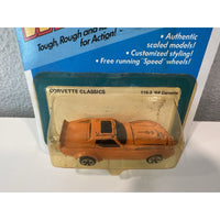 VINTAGE *NEW* Kidco Tough Wheels 115-3 Orange '69 Corvette Classic 1:60 Die Cast
