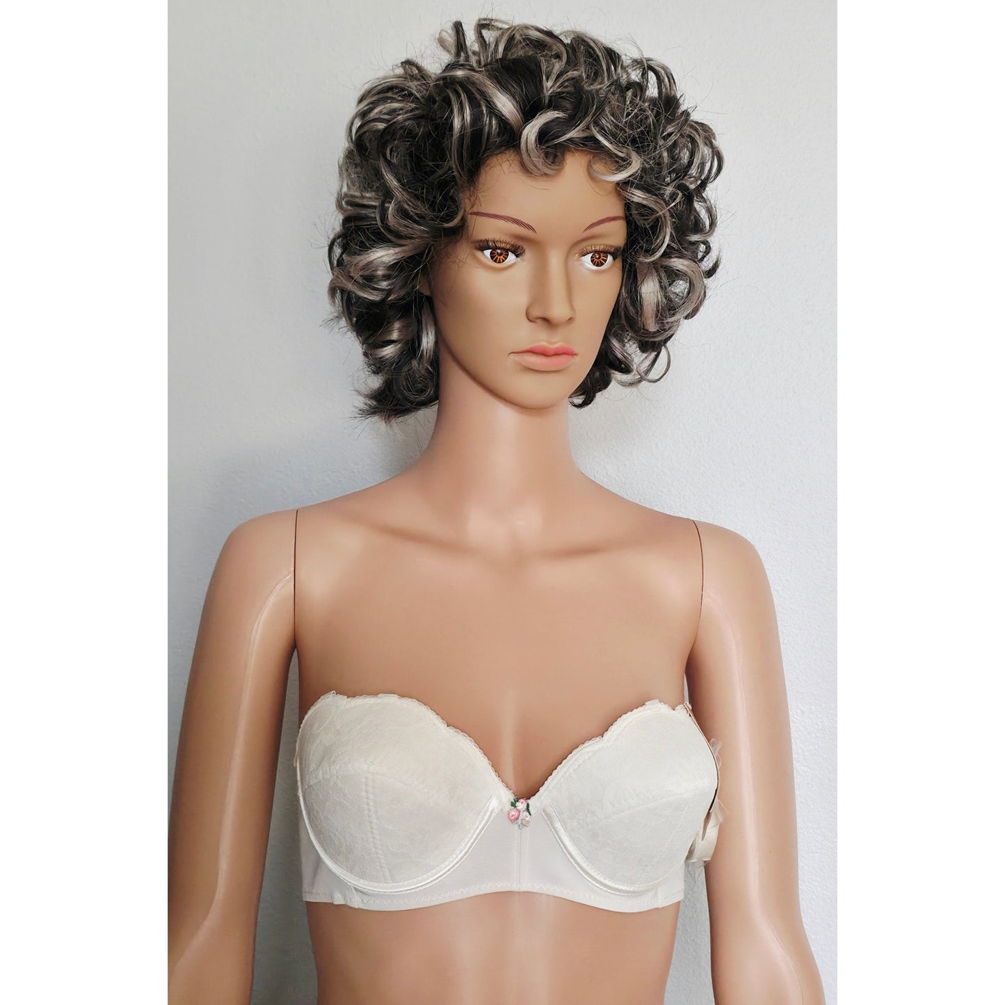 VINTAGE *NEW* 1960's Splendor Form Women's White Strapless 6-Way Bra Sz 36B 3-pk