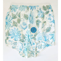 VINTAGE *NEW* 1960's Women's Blue Flower Print Panties Underwear Size 7 (L) USA