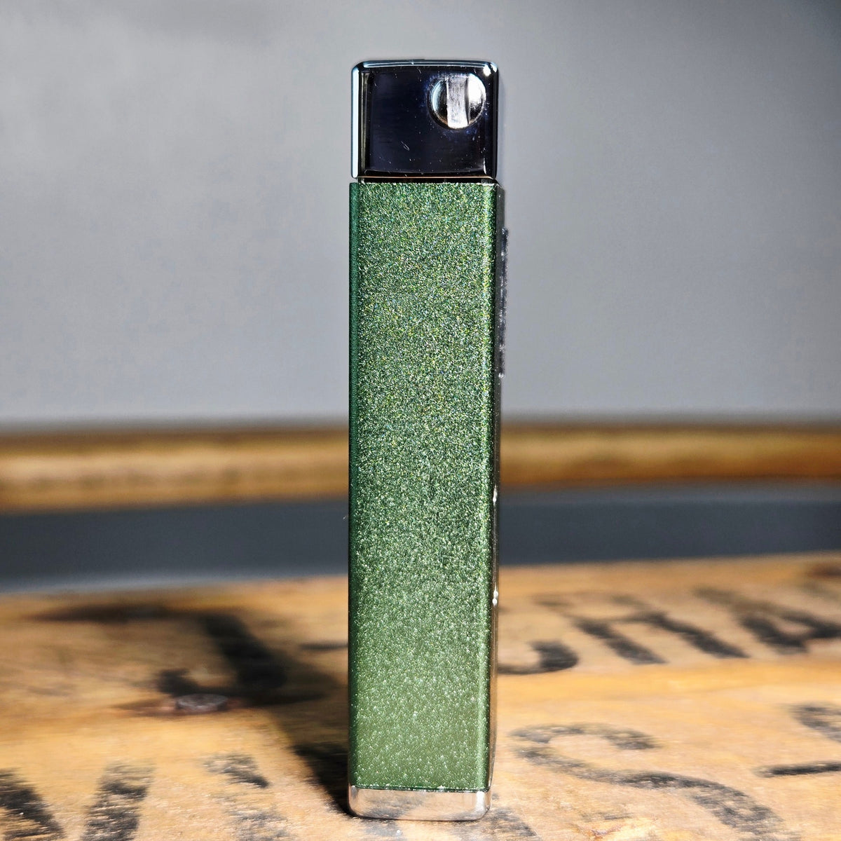 VINTAGE *NEW* 1960's Green INAC Butane Lighter Japan