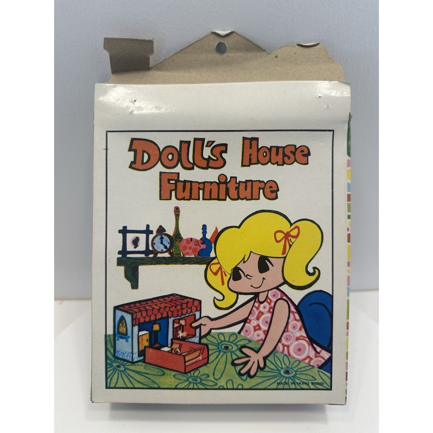 VINTAGE *NEW* 1970's Kitchen Dollhouse Furniture Set