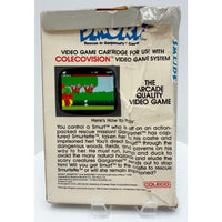 Coleco Vision 1982 SMURF Video Game NOS Sealed w/Box Damage Unsold Dealer Stock