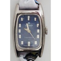 "Frozen In Time" 1960's Vintage Watch Face w/ Silk/Satin Tie Bracelet