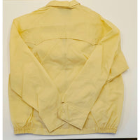 VINTAGE *NEW* 1970's Men's Caribu Yellow All Weather Zip Hood Jacket Size L