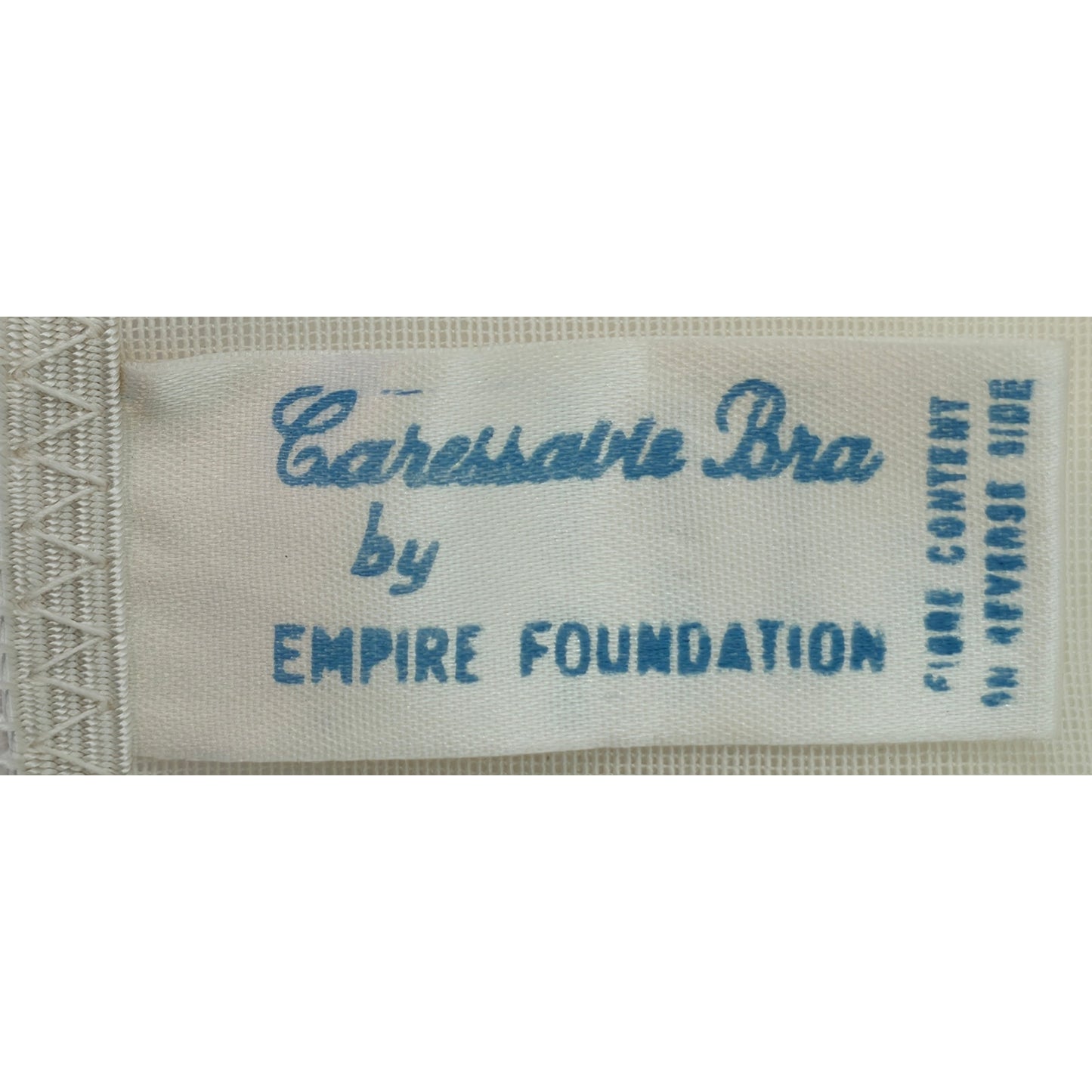 VINTAGE *NEW* 1960's Empire Foundation Women's Sheer All Lace White Bra Size 38B
