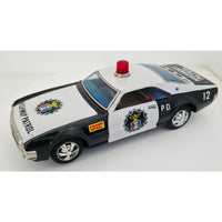 VINTAGE *PRISTINE* 1970's Highway Patrol P.D. 12 Police Battery Operated Toy Car