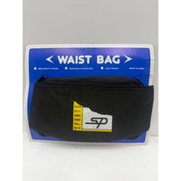 VINTAGE *NEW* 1970's SP Sports Black Adjustable Zip Waist Bag Fanny Pack
