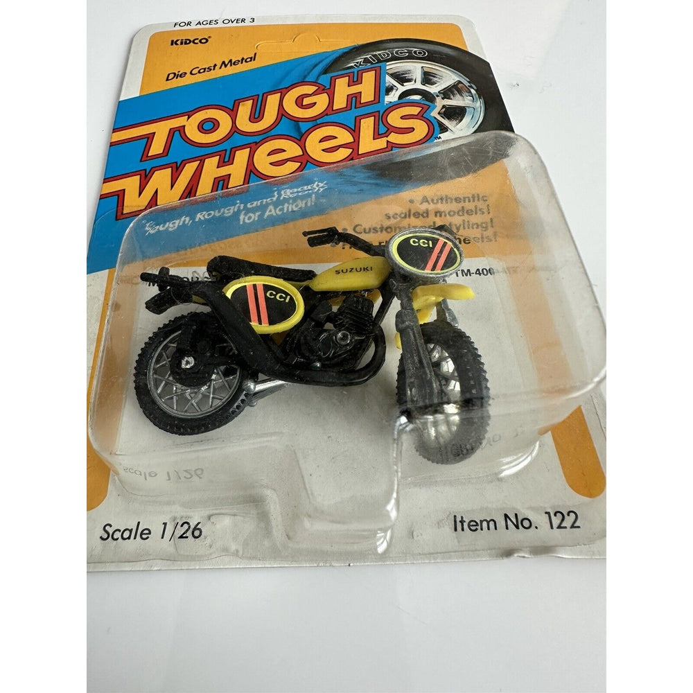 VINTAGE *NEW* Tough Wheels Motorcross Cycles Set